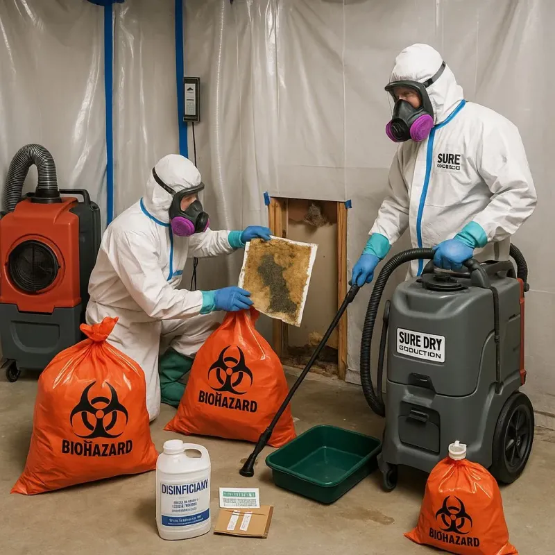 Contaminated Water Handling Protocols process in Vanceburg, KY